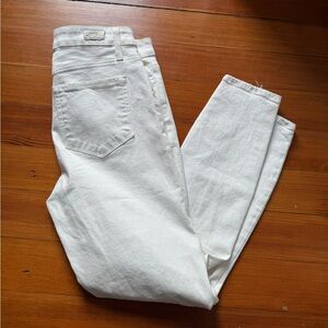 PAIGE Hoxton Crop- white jeans- 28